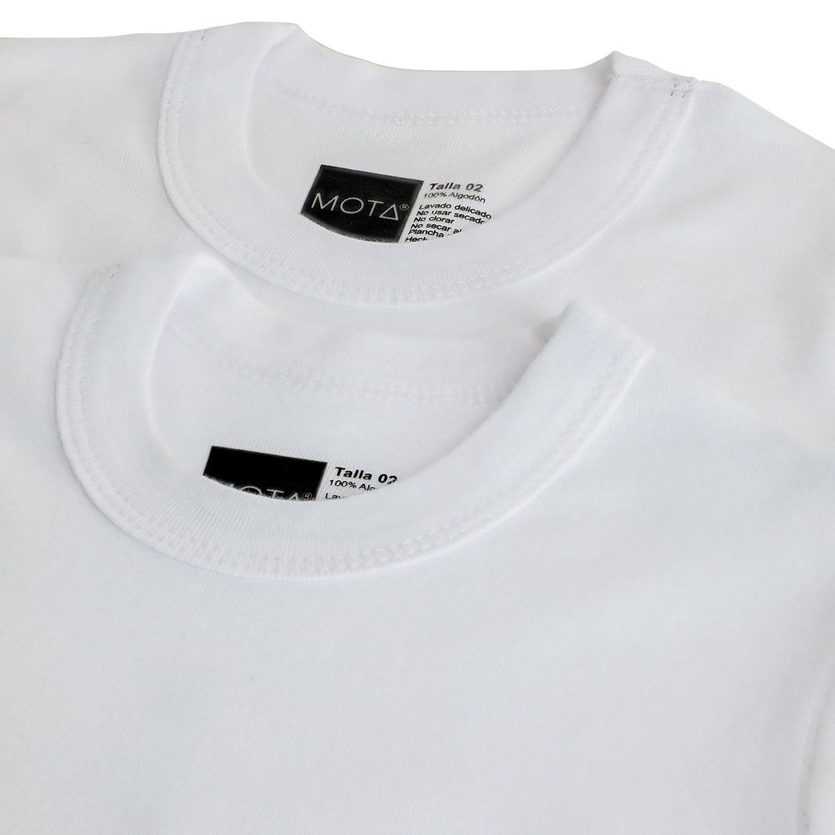 MOTA - Camiseta manga corta algodón pack 2 mota