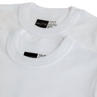 Imagen 2 del producto Camiseta manga corta algodón pack 2