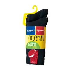 CAFFARENA - Calcetines escolar unisex pack 2