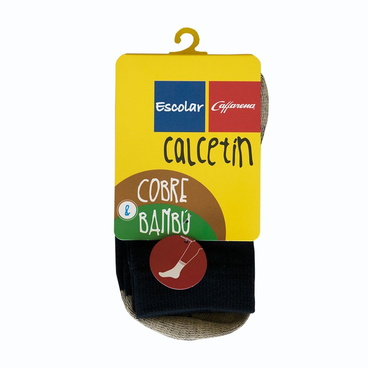 CAFFARENA - Calcetines escolar unisex