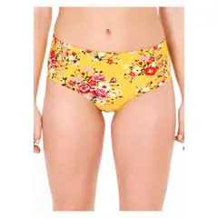 H2O WEAR - Traje de Baño Calzon Alto Mujer Vivos Amarillo - Amarillo