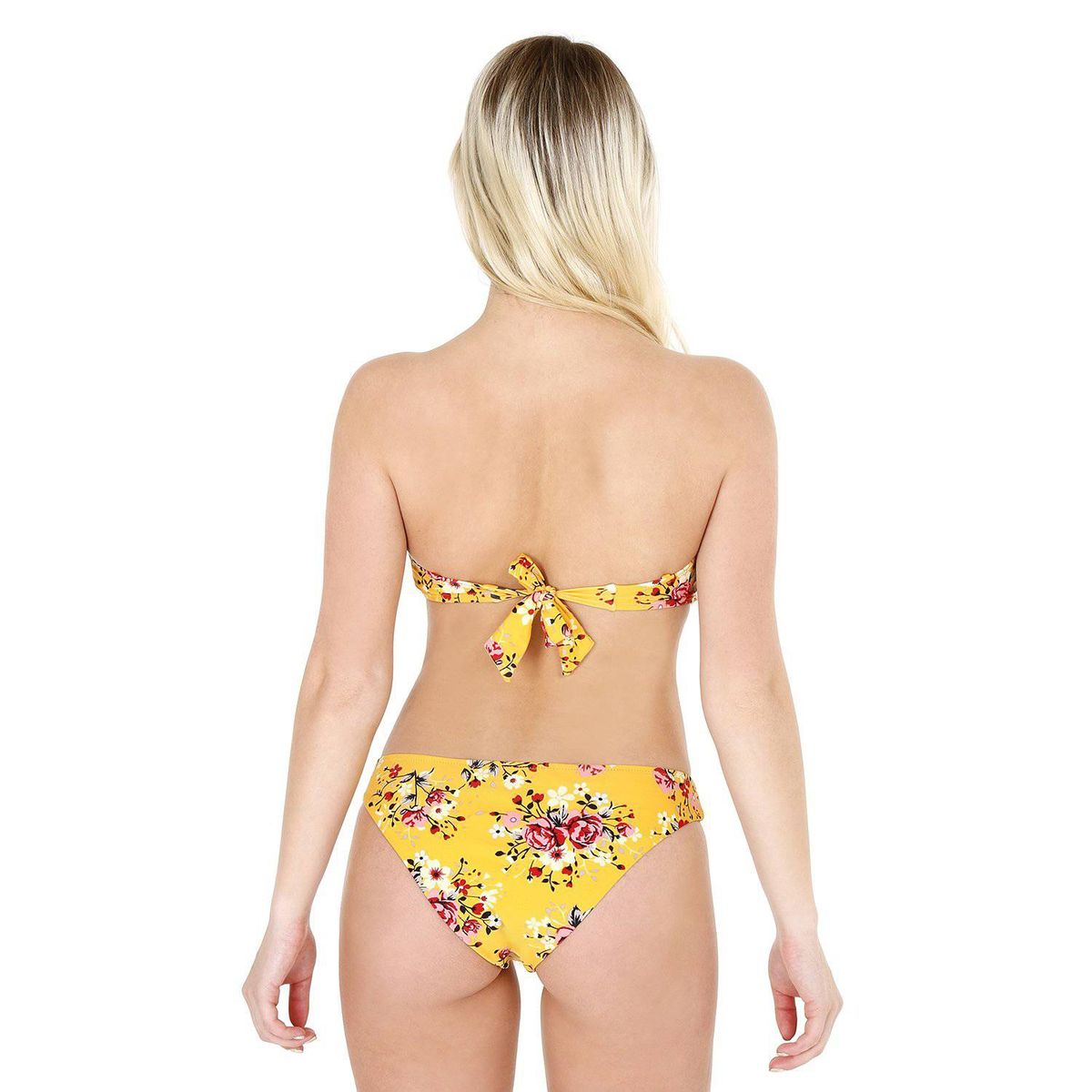 H2O WEAR - Traje de Baño Bikini Mujer Top Elasticado H2O Wear Ocre - Amarillo