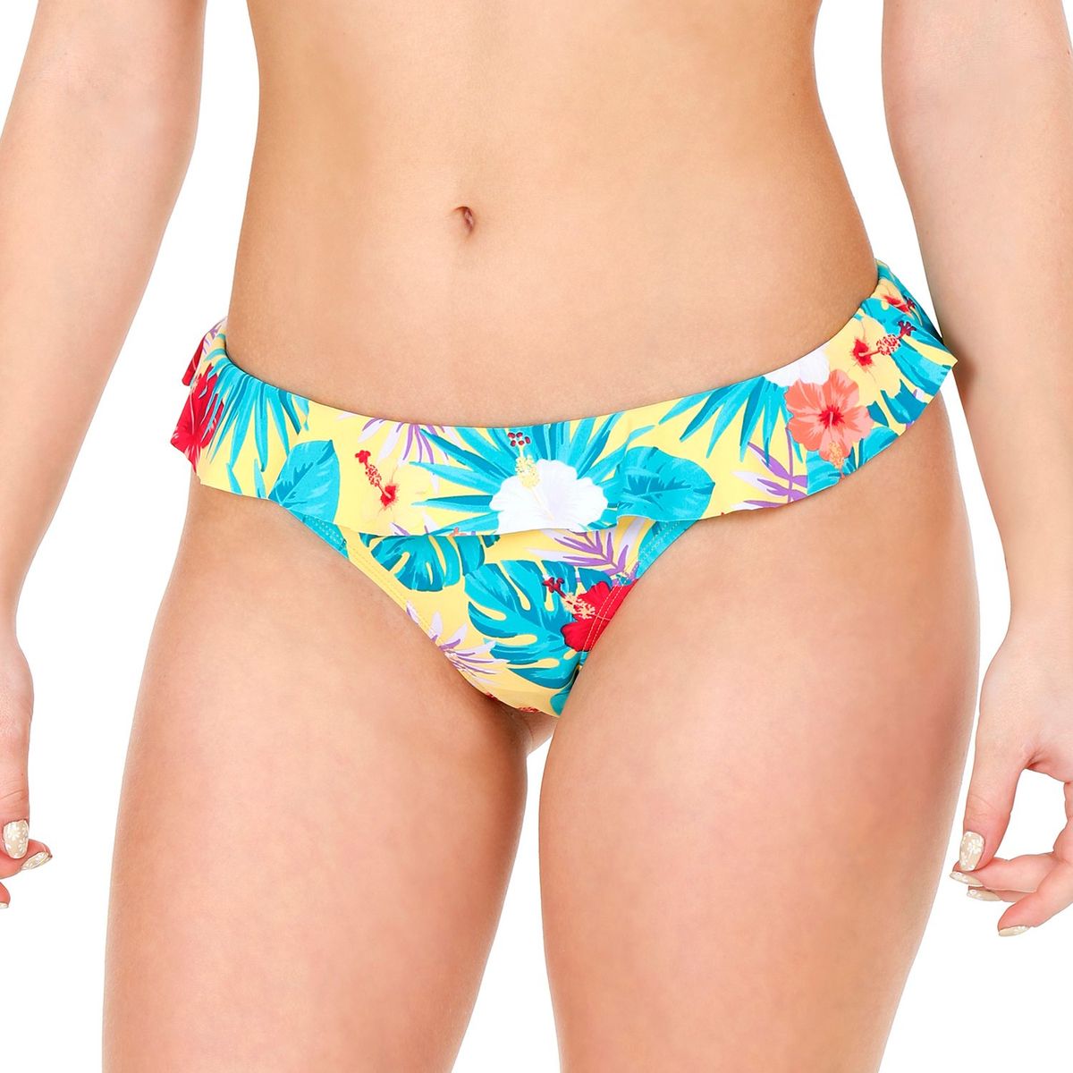 H2O WEAR - Traje de Baño Calzon Vuelos Mujer H2O Wear Amarillo - Amarillo