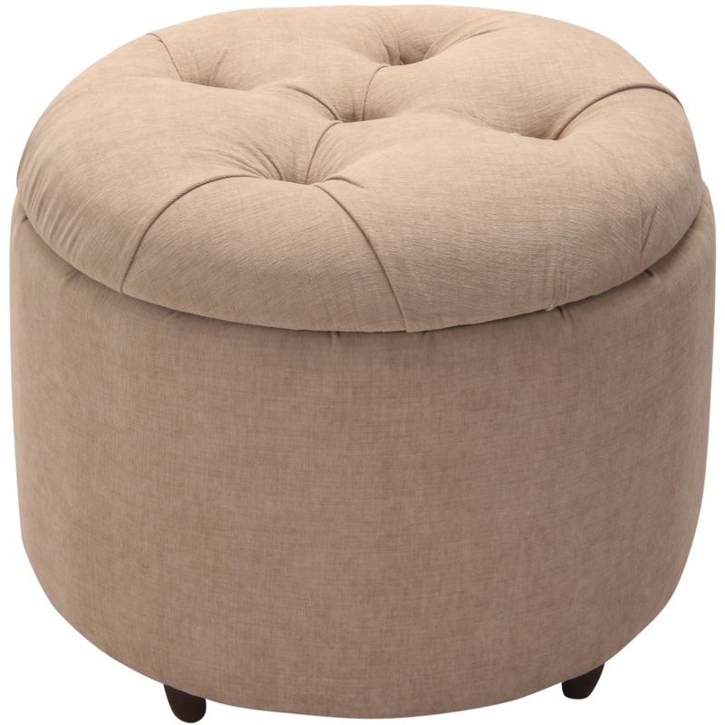 GENERICO - Pouf Baúl Zoe Arena Altea 60x60x50 cm Máxima Design