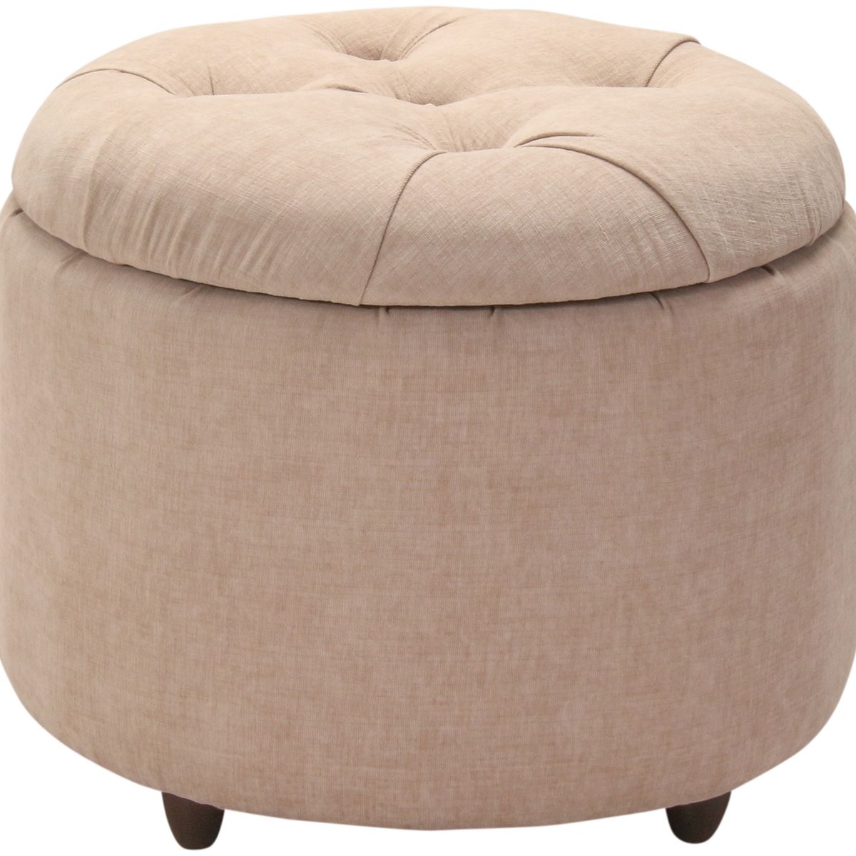 GENERICO - Pouf Baúl Zoe Arena Altea 60x60x50 cm Máxima Design