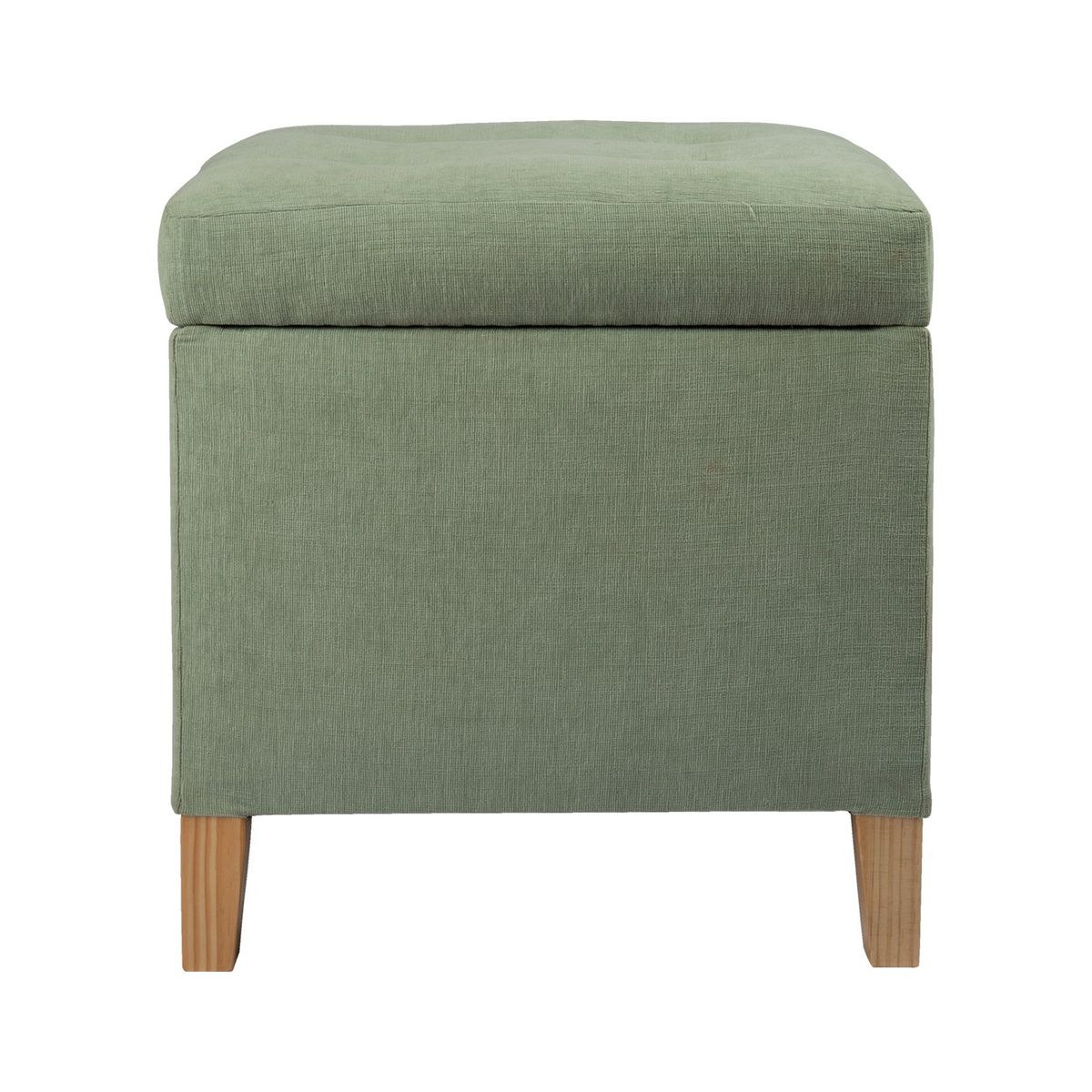 GENERICO - Pouf Baúl Rucato Verde Claro Altea 46x46x50 cm Máxima Design