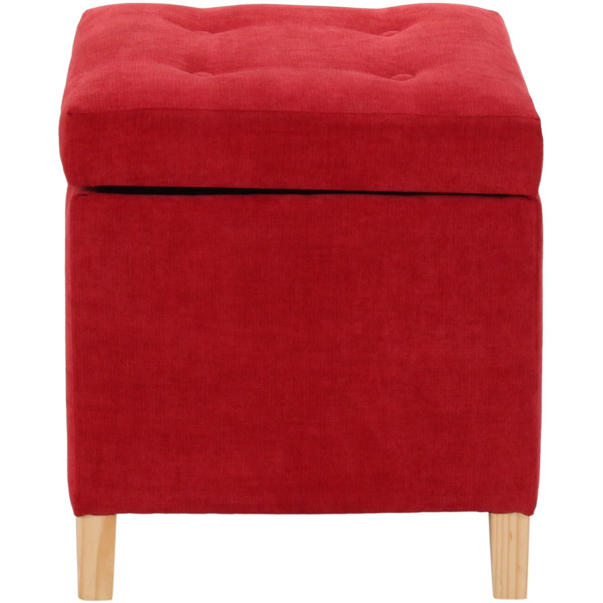 GENERICO - Pouf Baúl Rucato Sandia Altea 46x46x50 cm Máxima Design