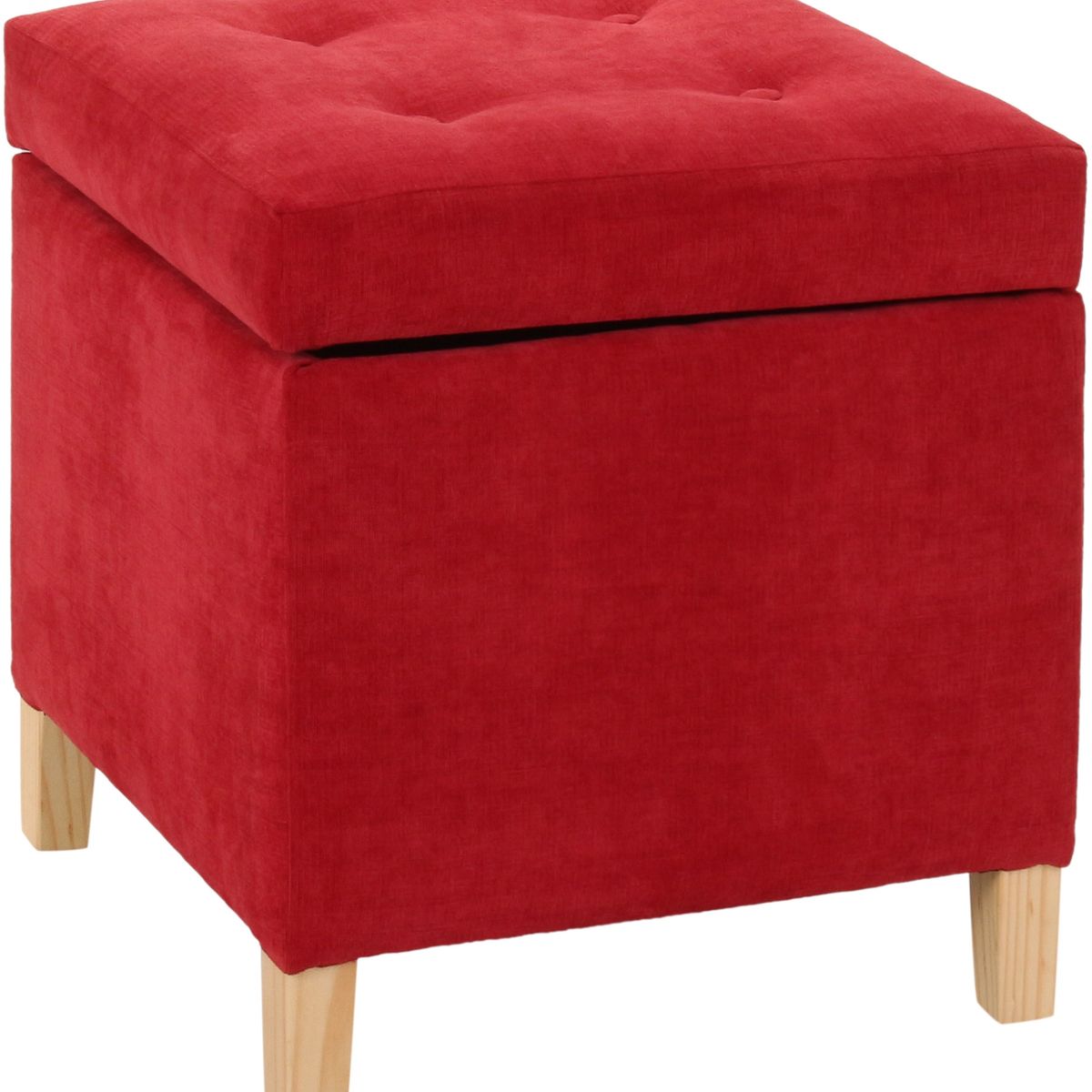 GENERICO - Pouf Baúl Rucato Sandia Altea 46x46x50 cm Máxima Design