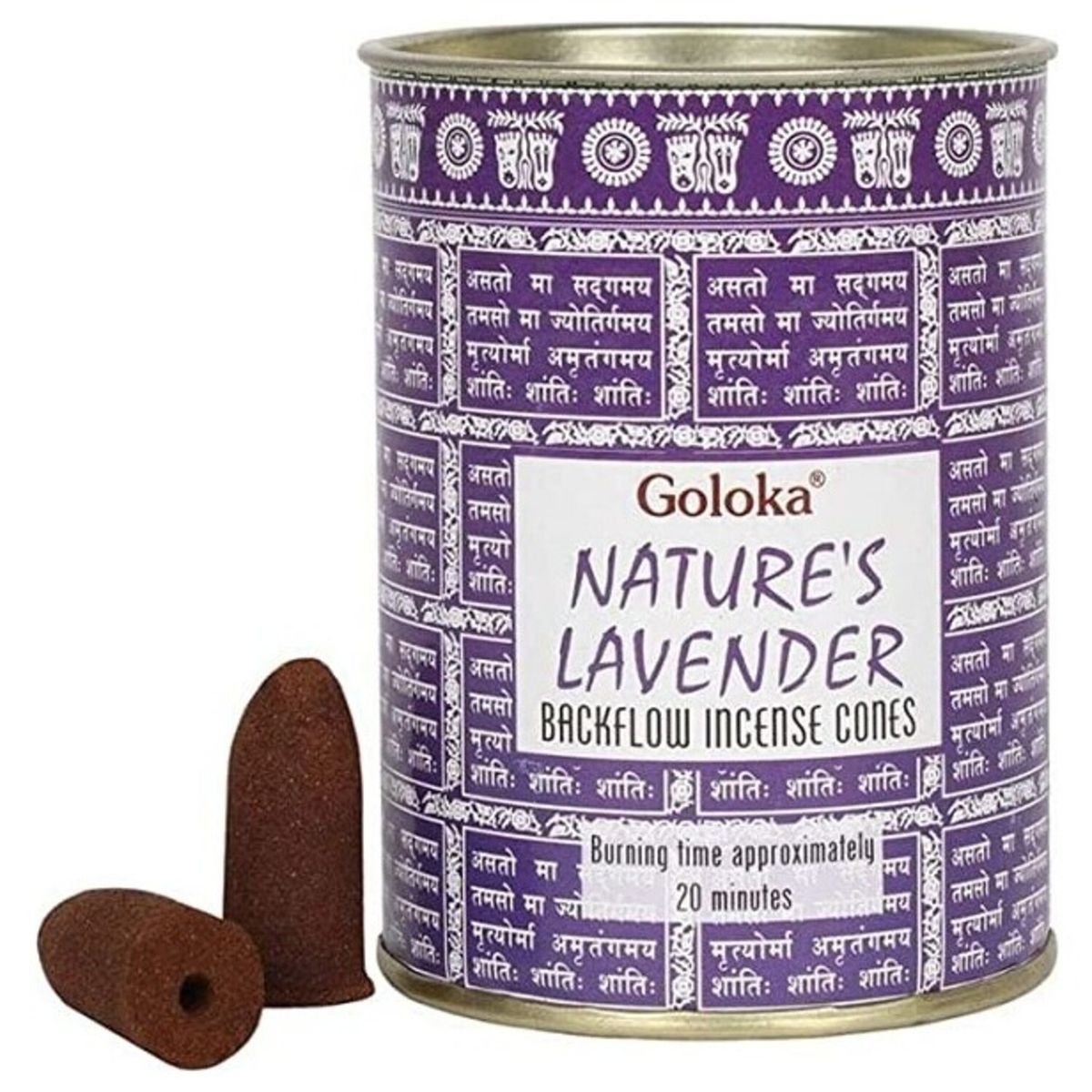 GENERICO - Conos de Incienso para Cascada Lavanda - Goloka