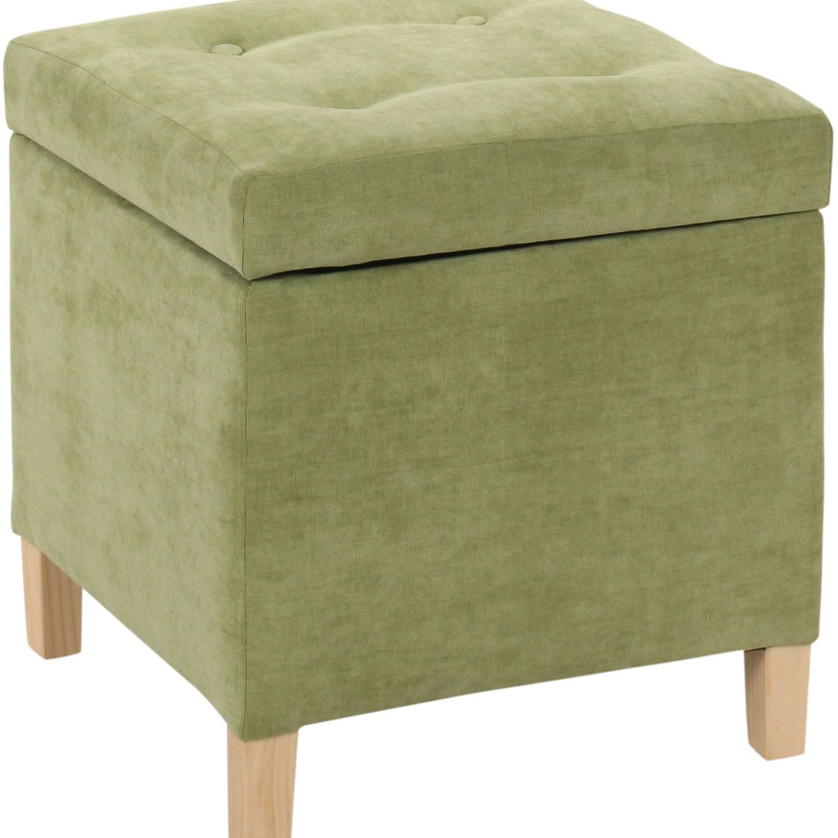 GENERICO - Pouf Baúl Rucato Pistacho Altea 46x46x50 cm Máxima Design