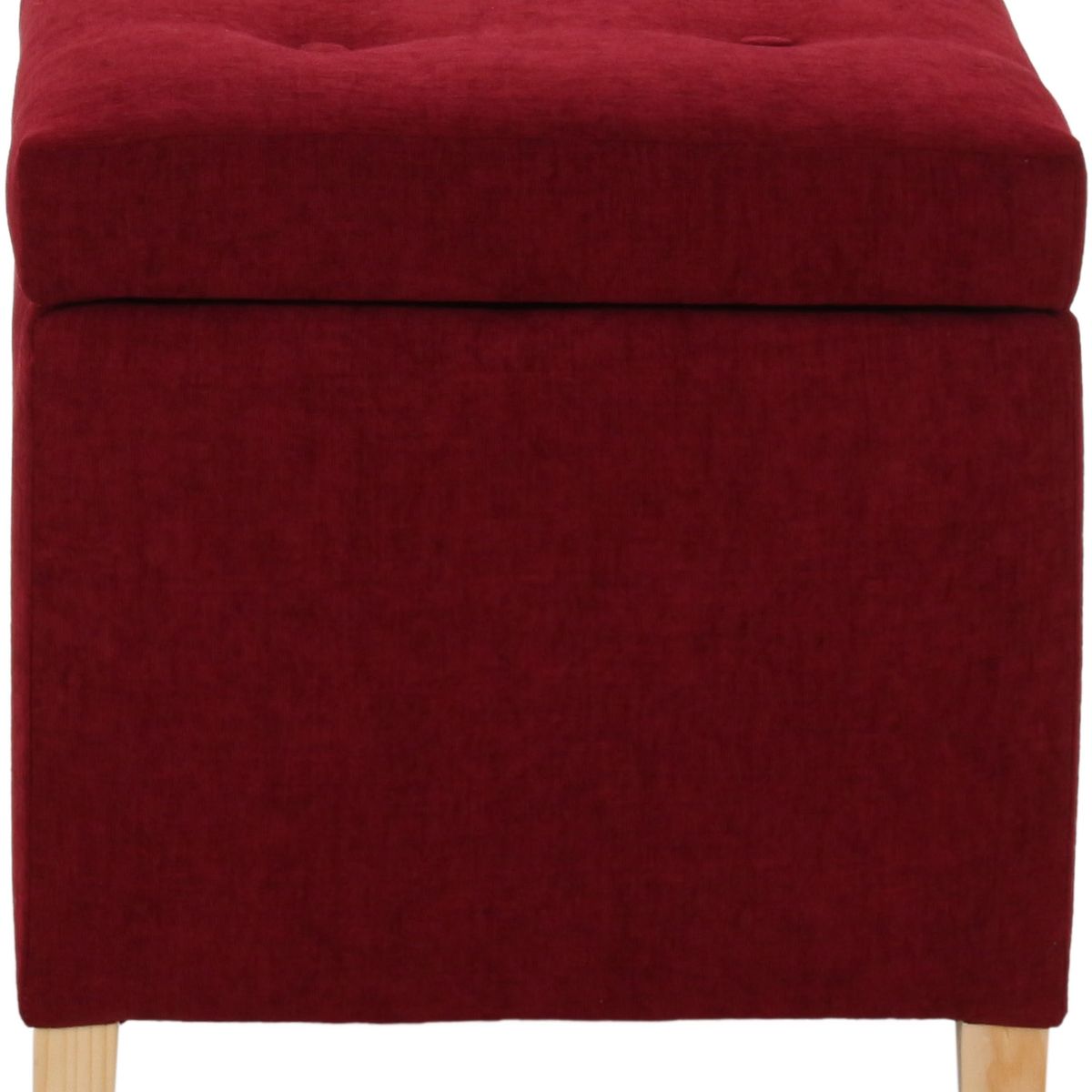 GENERICO - Pouf Baúl Rucato Burdeo Altea 46x46x50 cm Máxima Design