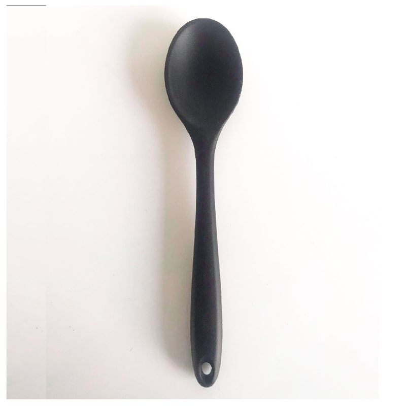 MUNDO AMABLE - Cuchara Silicona Negra
