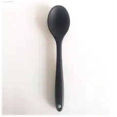 MUNDO AMABLE - Cuchara Silicona Negra