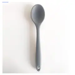 MUNDO AMABLE - Cuchara Silicona Gris