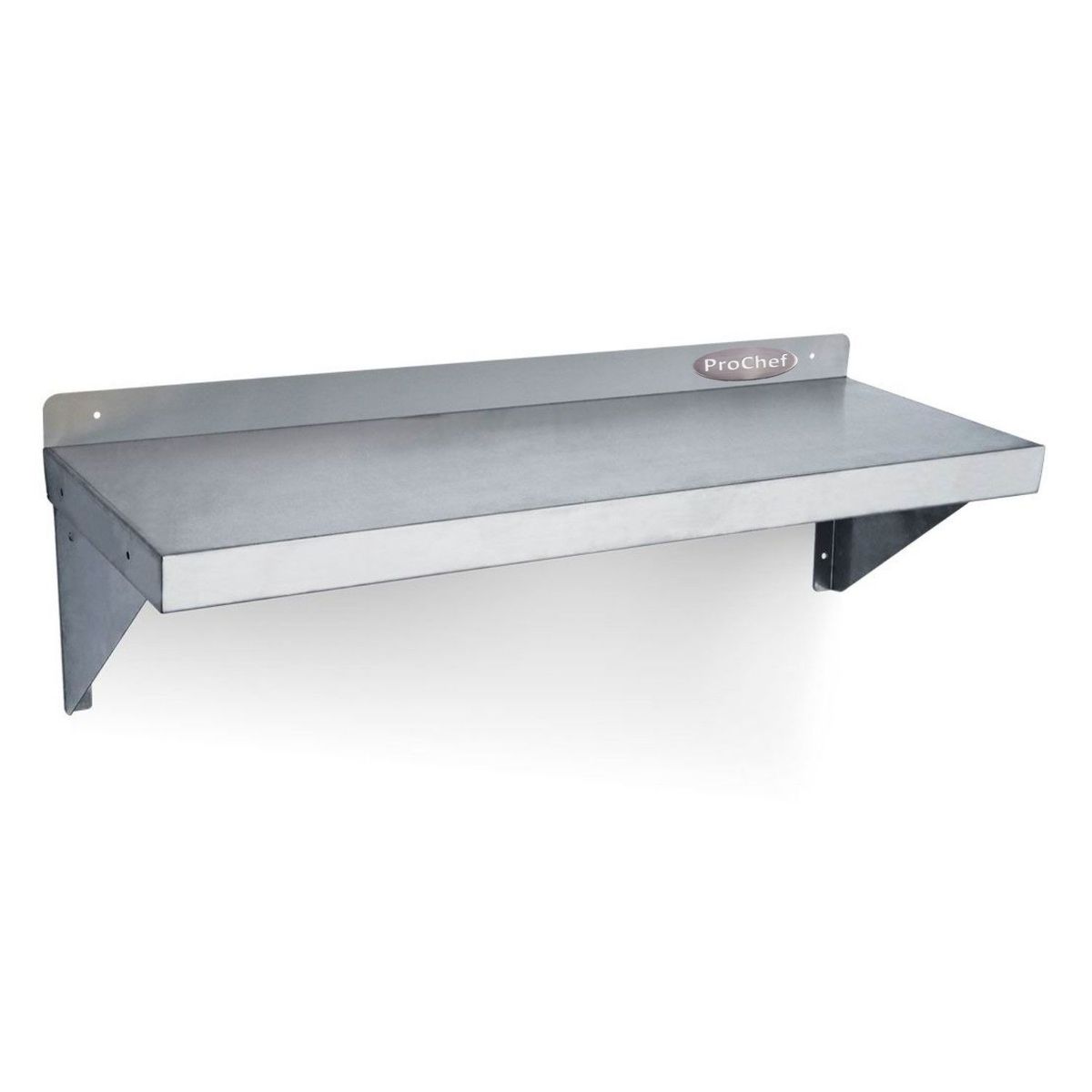 PROCHEF - Repisa Mural Lisa 90x30 cm. Acero Inoxidable WS-900