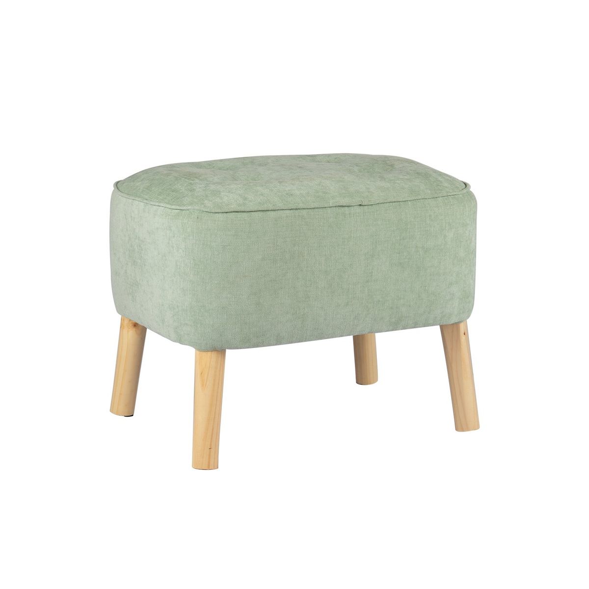GENERICO - Pouf Máxima Verde Claro Altea 55x40x45 cm Máxima Design
