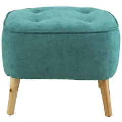 GENERICO - Pouf Máxima Turquesa Altea 55x40x45 cm de Máxima Design
