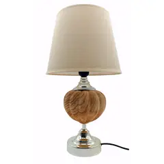MOGA - Lampara de mesa para Dormitorio 35cm Alto Beige