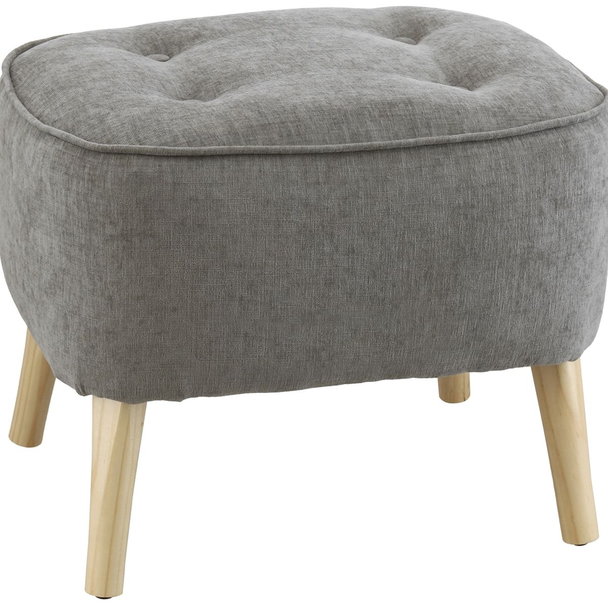 GENERICO - Pouf Máxima Gris Claro Altea 55x45x45 cm Máxima Design