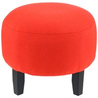 Pouf Jack Rojo 48x48x40 cm Máxima Design