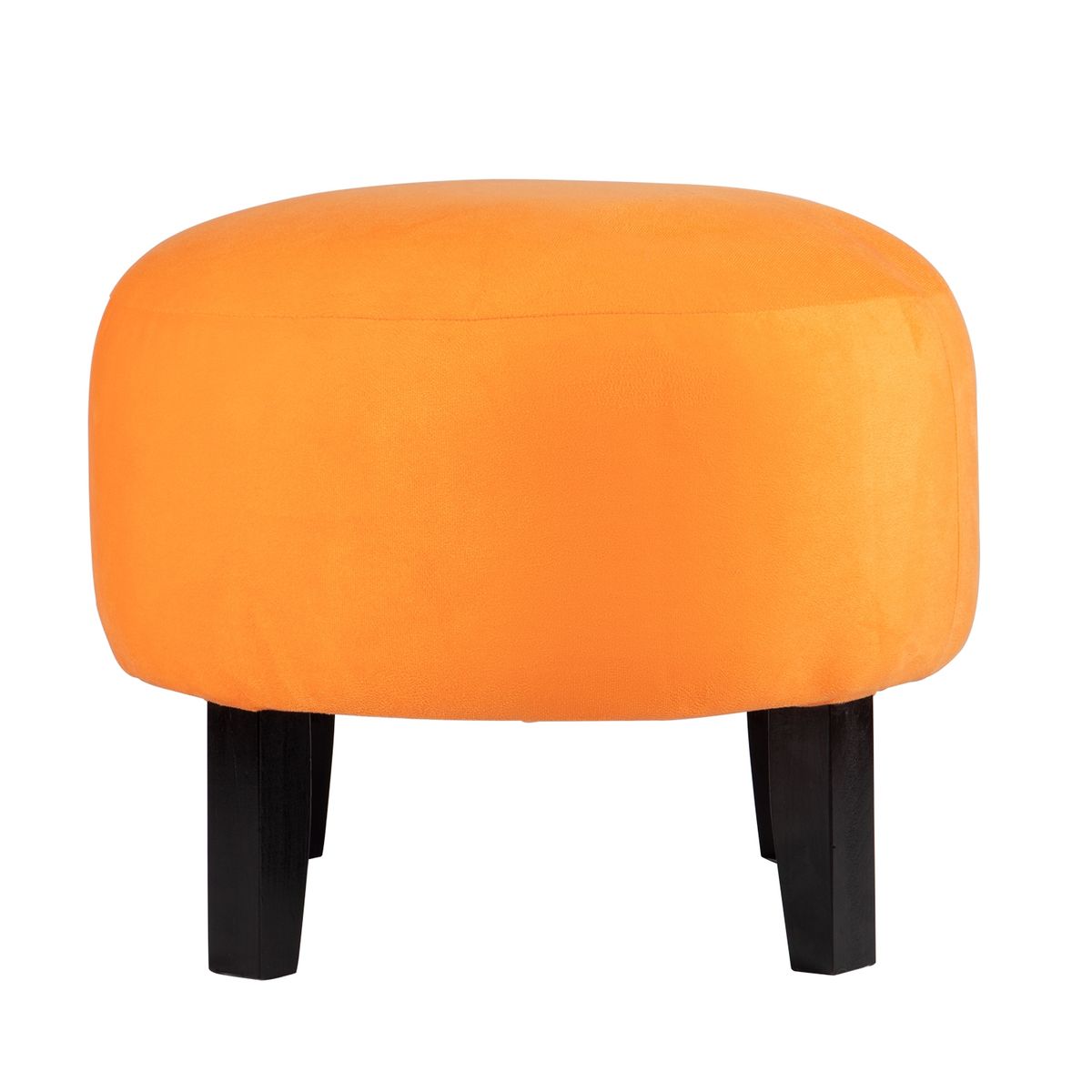 GENERICO - Pouf Jack Naranjo Felpa 48x48x40 cm Máxima Design