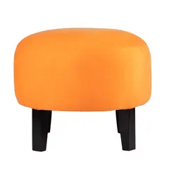 GENERICO - Pouf Jack Naranjo Felpa 48x48x40 cm Máxima Design
