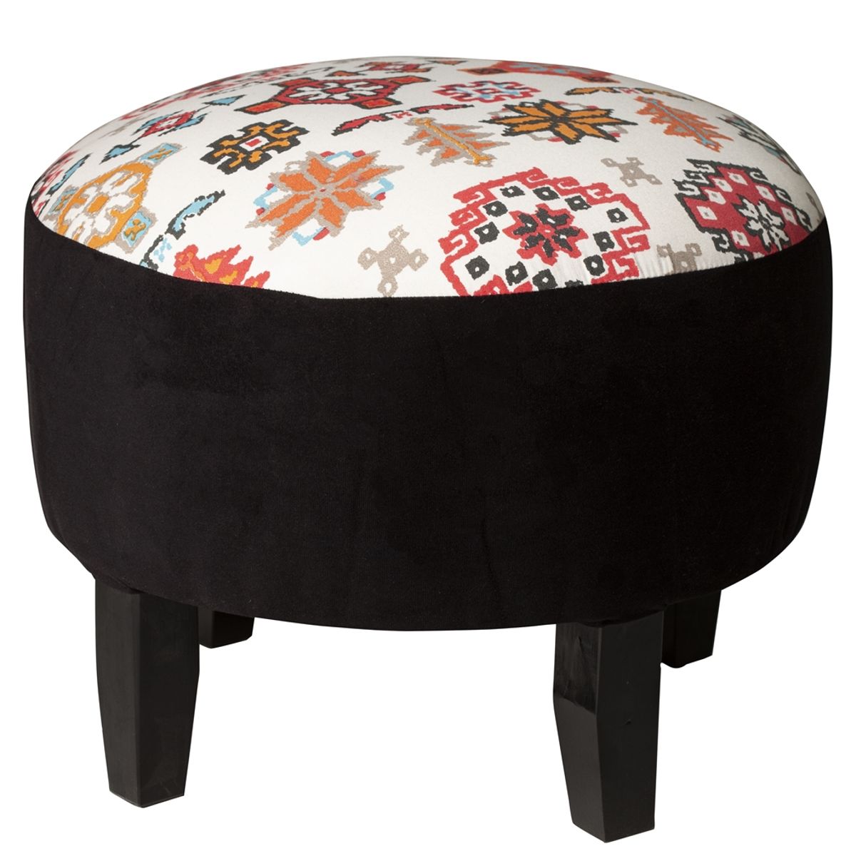 GENERICO - Pouf Jack Maya Estampado 48x48x40 cm Máxima Design