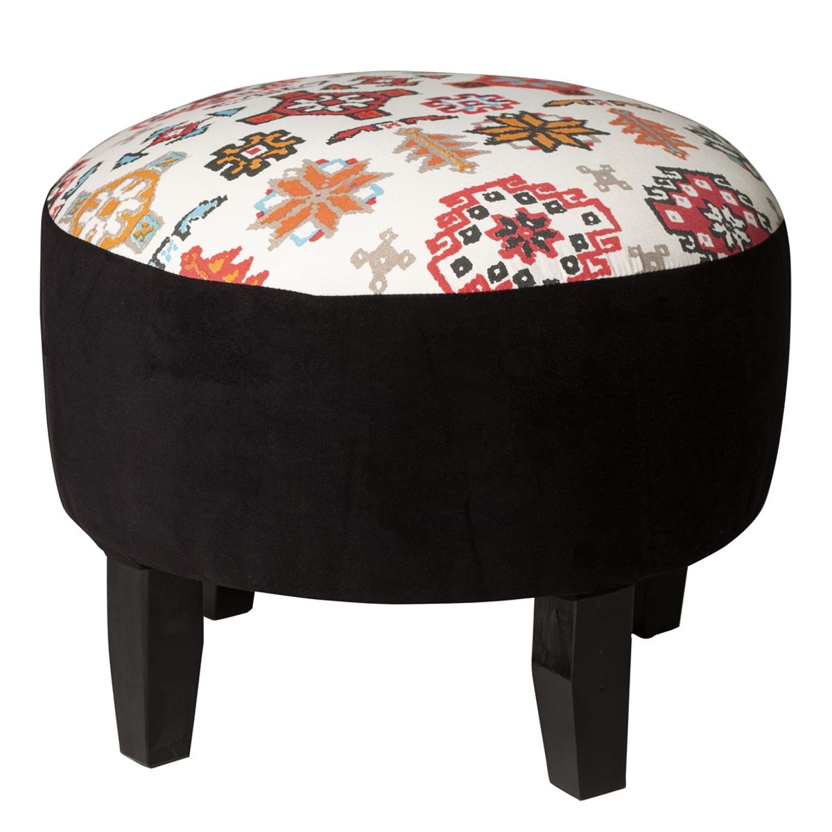 GENERICO - Pouf Jack Maya Estampado 48x48x40 cm Máxima Design