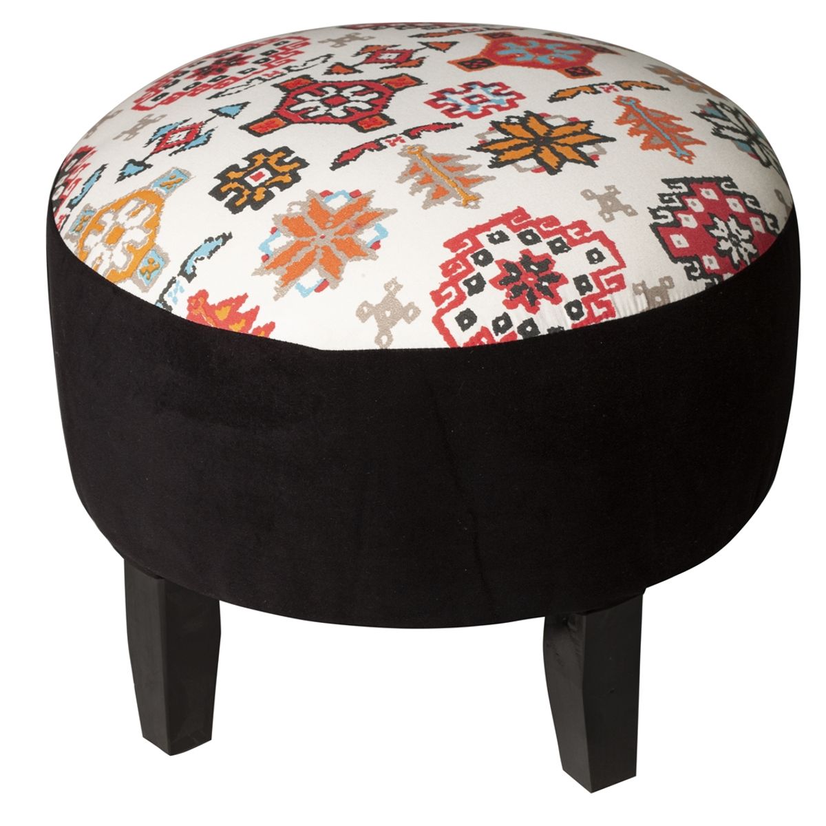 GENERICO - Pouf Jack Maya Estampado 48x48x40 cm Máxima Design