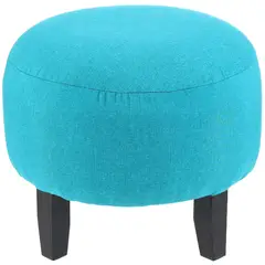 GENERICO - Pouf Jack Turquesa 48x48x40 cm Máxima Design