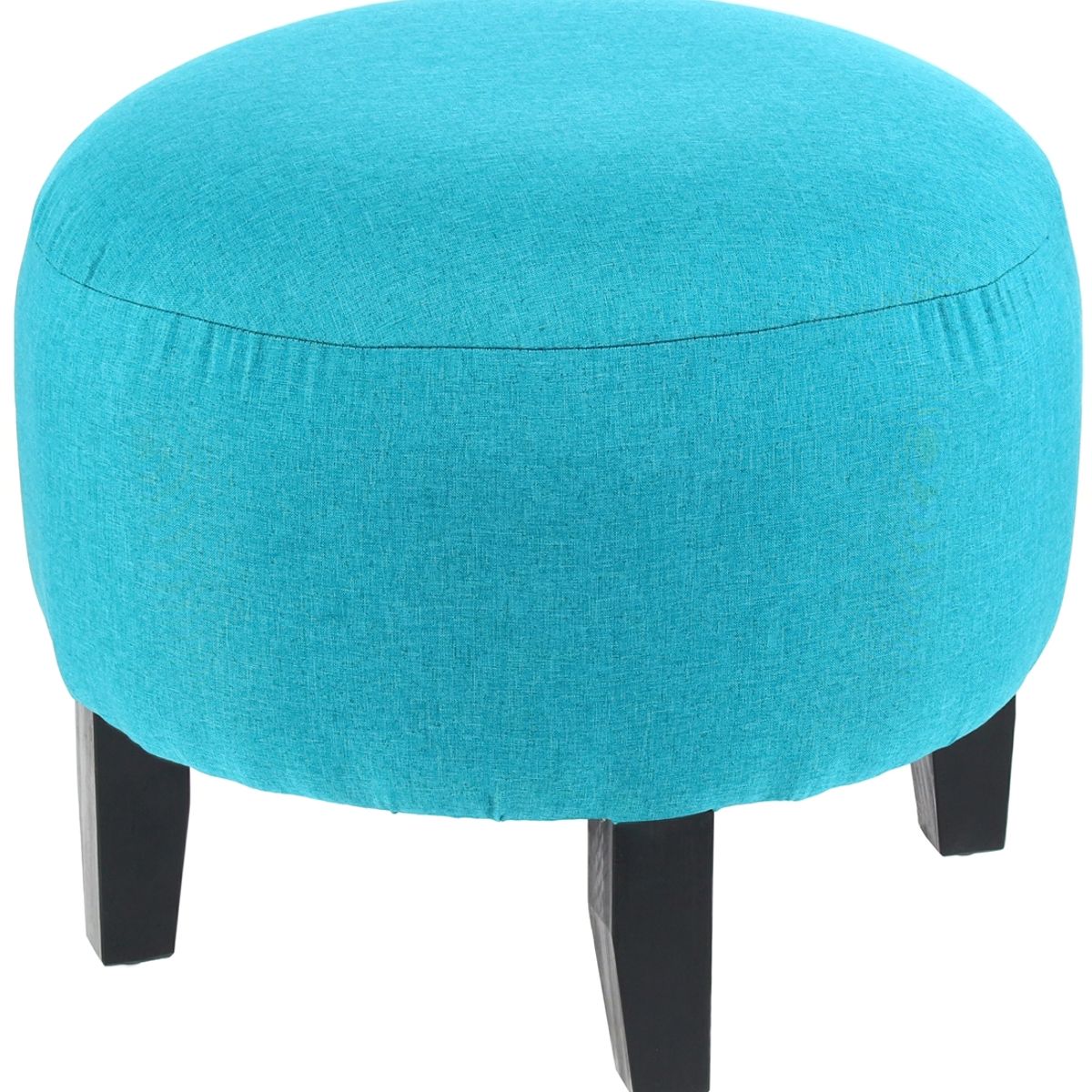 GENERICO - Pouf Jack Turquesa 48x48x40 cm Máxima Design.