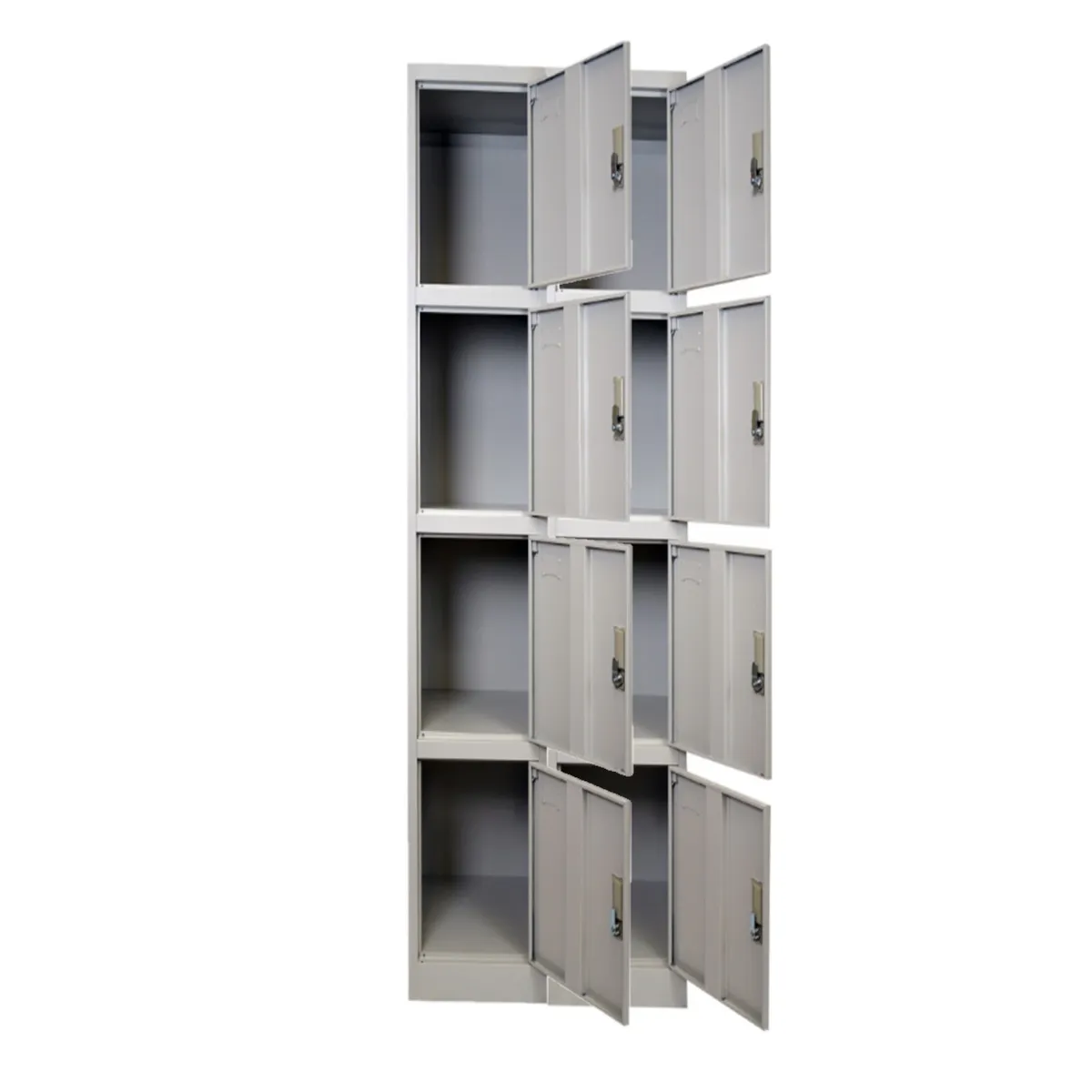 PROCHEF - Locker Casillero Metalico 2 Cuerpos 8 Puertas