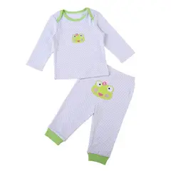 SUPER BABY - Pijamas manga larga Niña - set 2 conjuntos Bebe Algodon