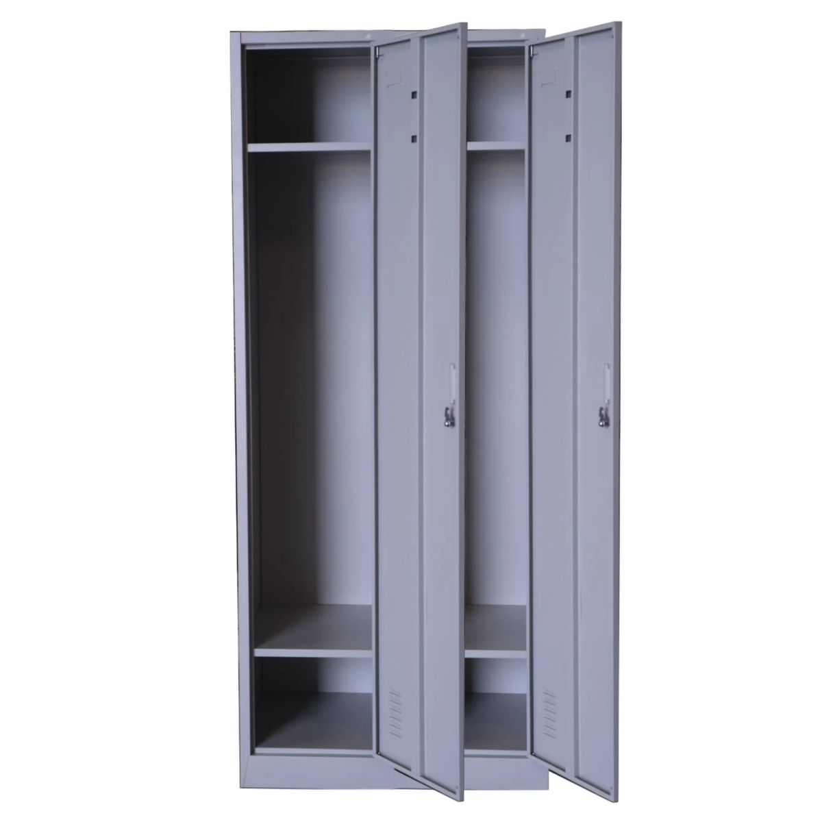 PROCHEF - Locker Casillero Metalico 2 Cuerpos 2 Puertas