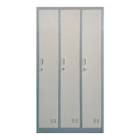 Locker Casillero Metalico 3 Cuerpos 3 Puertas