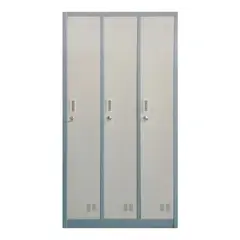 PROCHEF - Locker Casillero Metalico 3 Cuerpos 3 Puertas