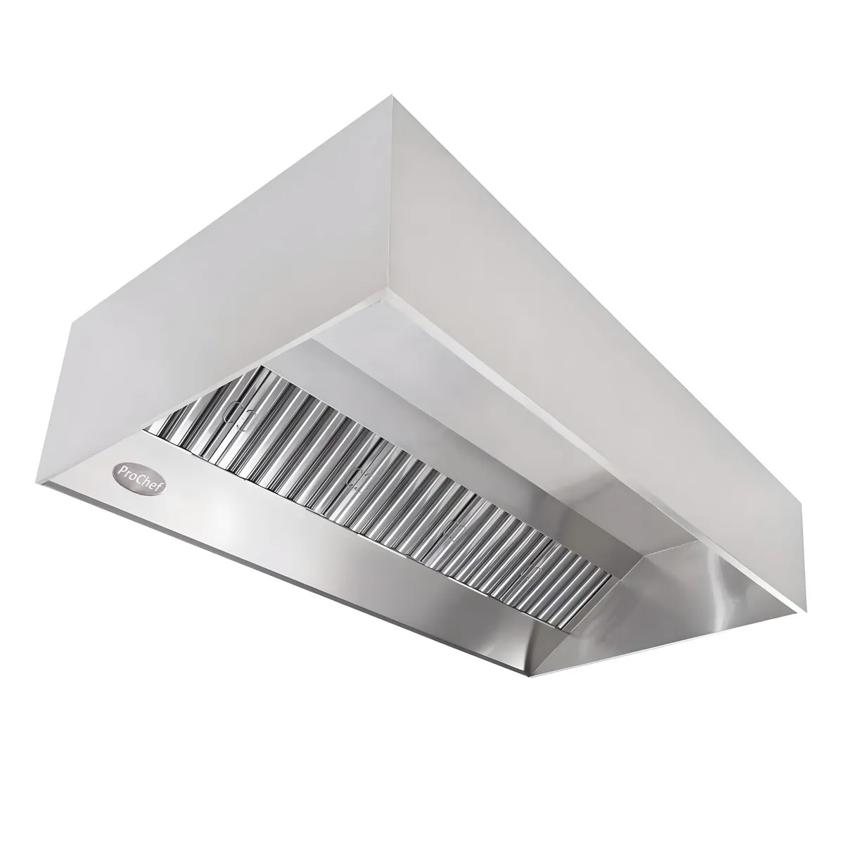 PROCHEF - Campana Industrial Mural 2x1 mt. Acero Inoxidable