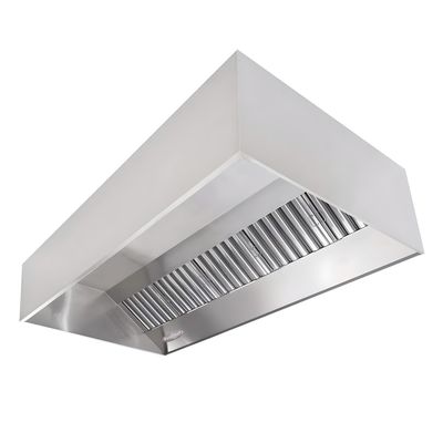 Imagen 2 del producto Campana Industrial Mural 2x1 mt Acero Inoxidable