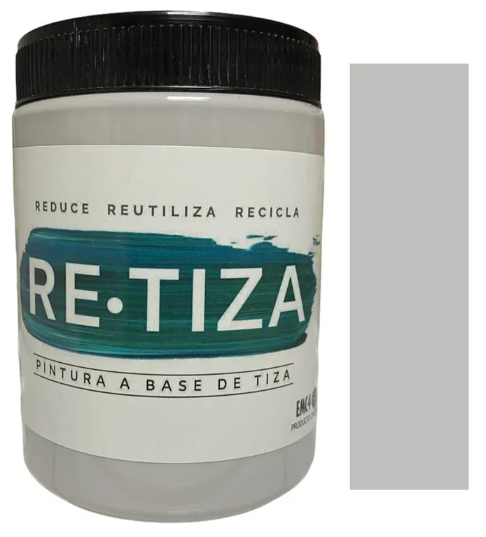 GRIS CLARO-PERLA 1 kilo. Pintura Tizada/Vintage base agua mate