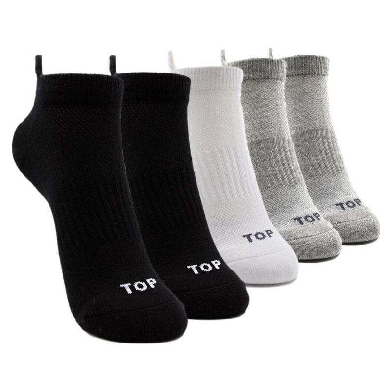 TOP - Calcetines deportivos tobilleros mujer pack 5 c1