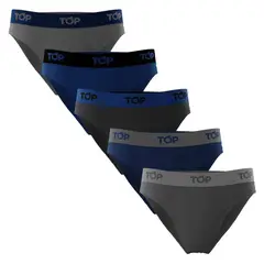TOP - Slip algodón pack 5 c1