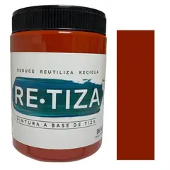 RETIZA - ROJO QUEMADO/BURDEO 1 kilo. Pintura Tizada/Vintage base agua mate