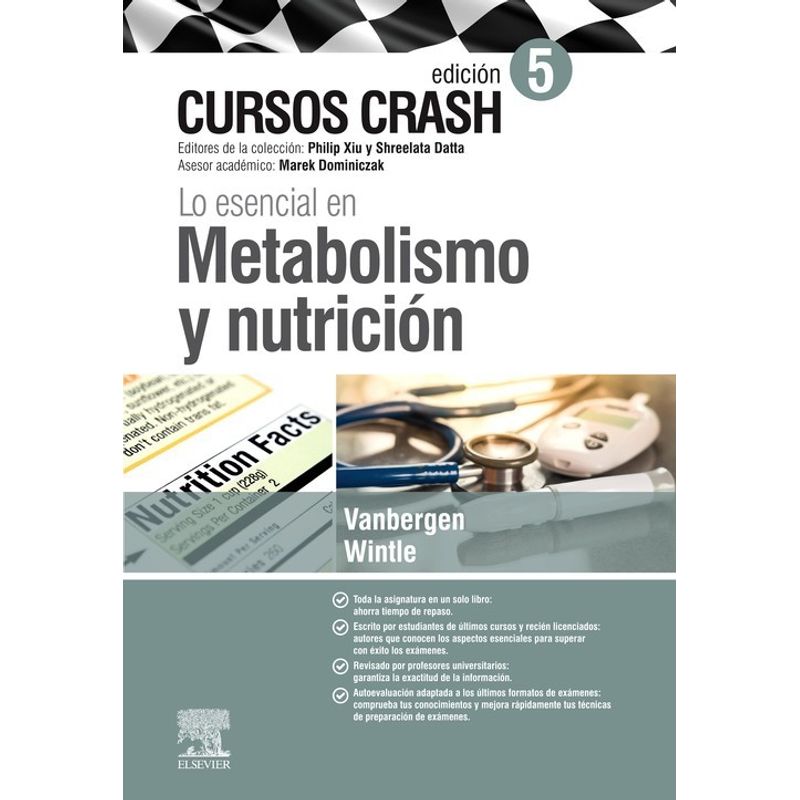EDITORIAL MEDITERRANEO - Libro Lo Esencial En Metabolismo Y Nutricion, 5ª Ed.
