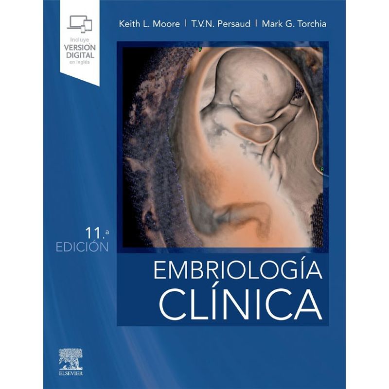 EDITORIAL MEDITERRANEO - Libro Embriologia Clinica, 11ed.