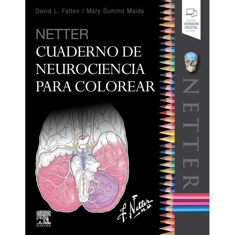 EDITORIAL MEDITERRANEO - Libro Netter. Cuaderno De Neurociencia Para Colorear