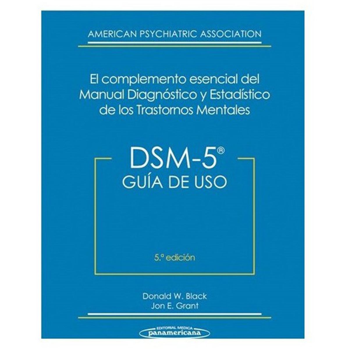 EDITORIAL MEDITERRANEO - Libro Dsm-5. Guia De Uso 5ed.