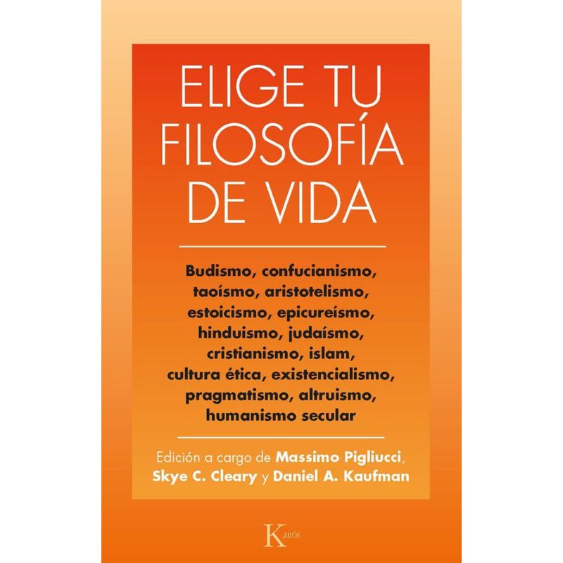 KAIROS - Elige Tu Filosofia De Vida
