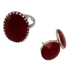 CATHALIFAUDJOYAS - Conjunto resina teñida Cathalifaud Joyas