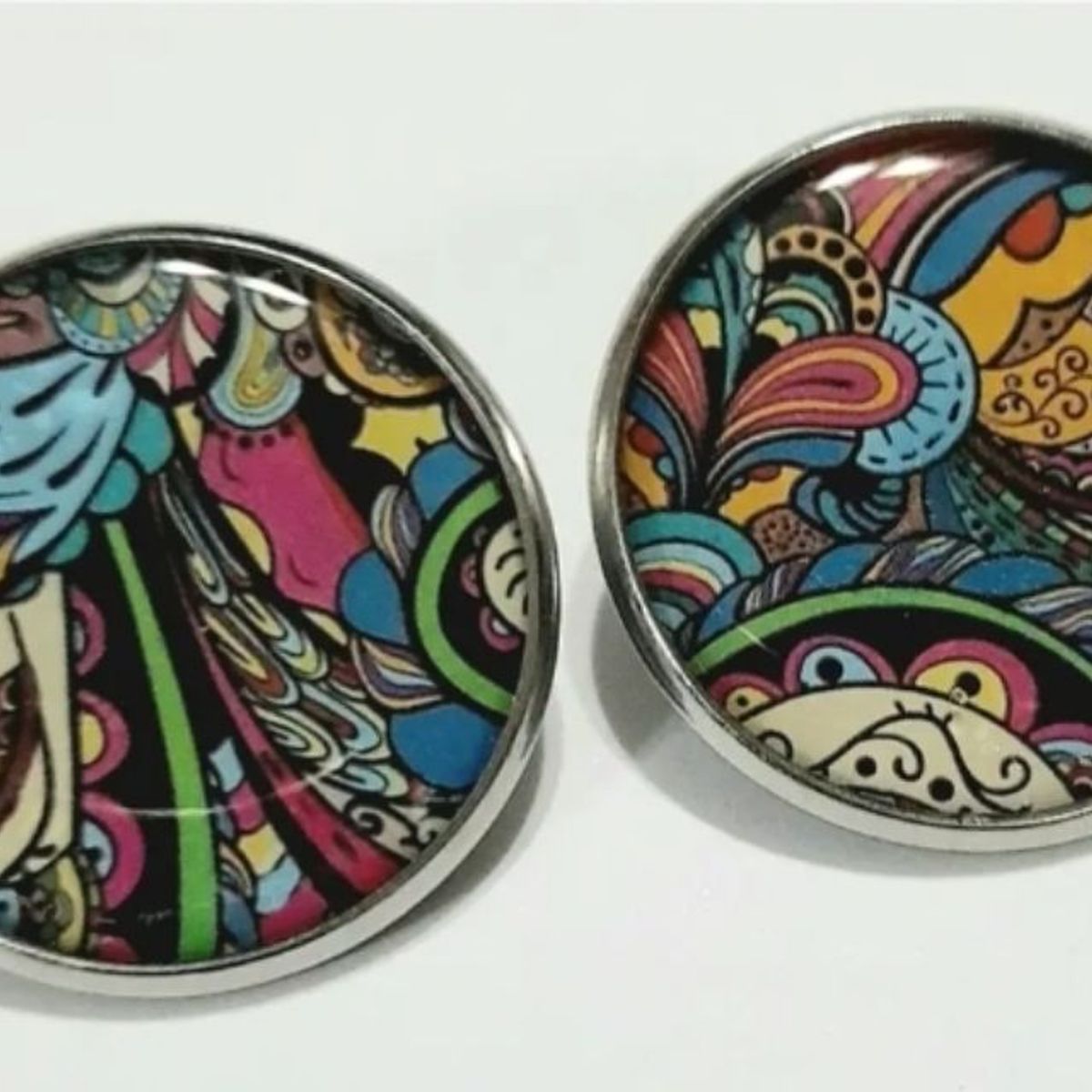 CATHALIFAUDJOYAS - Aros resina tope apriete CathalifaudJoyas