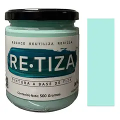 RETIZA - VERDE MENTA 250 grs. Pintura Tizada/Vintage base agua mate